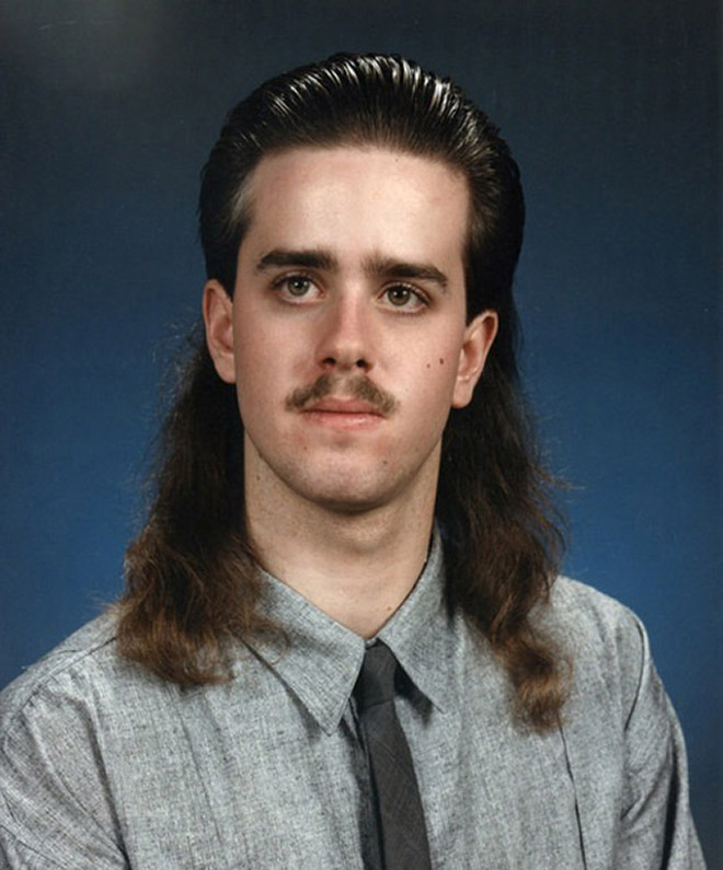 Truly epic mullet.