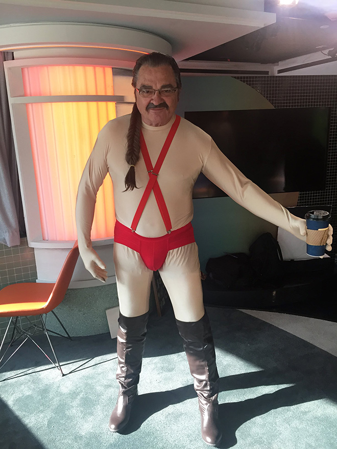 Zardoz cosplay.