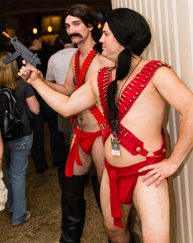 Zardoz cosplay.