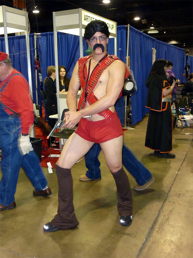 Zardoz cosplay.