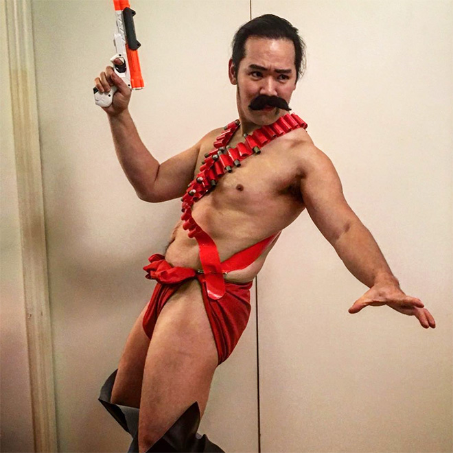 Zardoz cosplay.