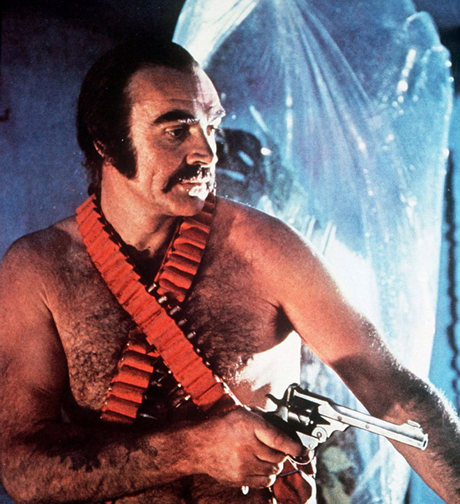 Screenshot from a Zardoz movie.