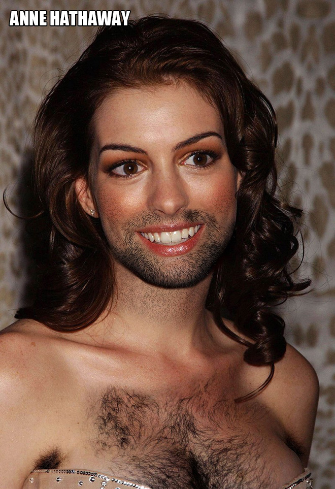 Female Celebrities With Beards And Bodyhair Female Celebrities With Beards And Bodyhair