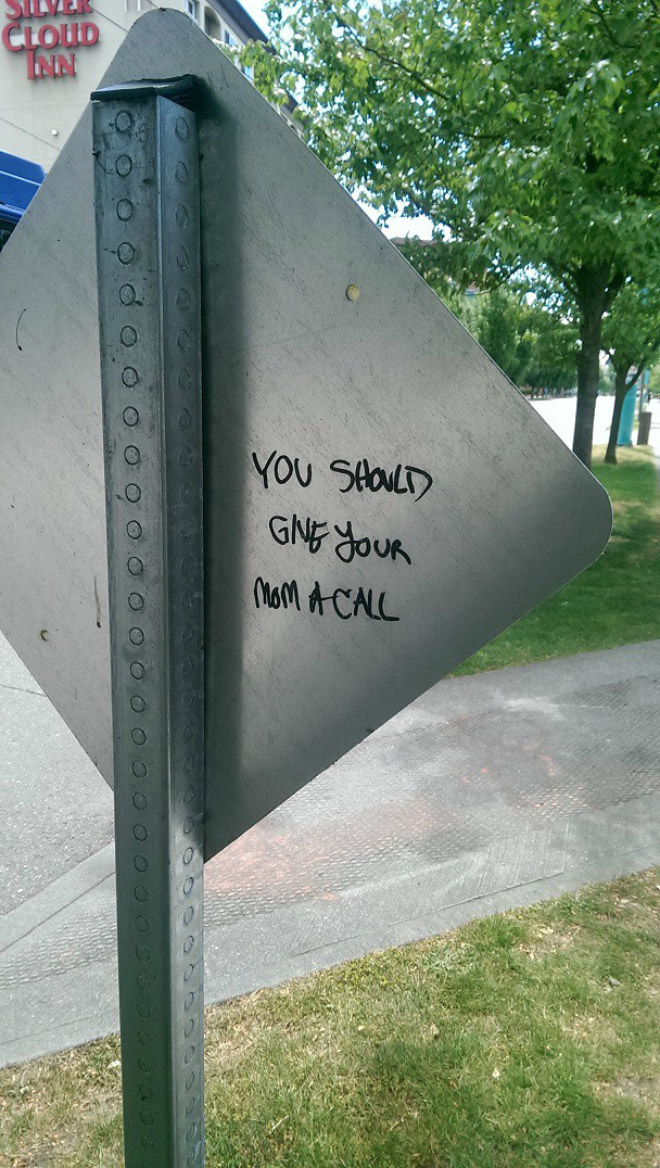 Canadian graffiti.