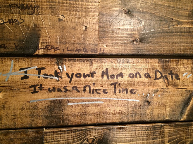 Canadian graffiti.