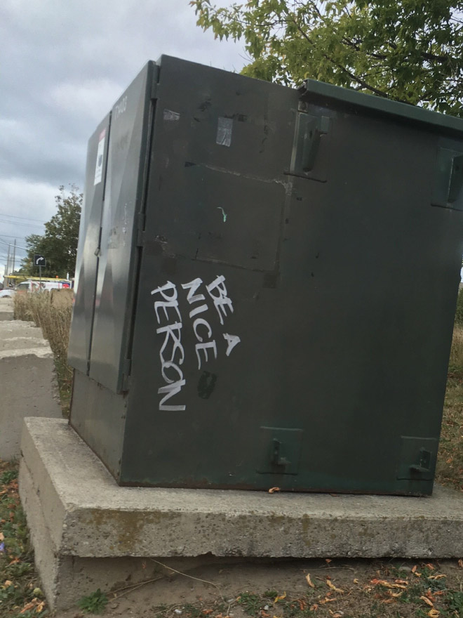 Canadian graffiti.