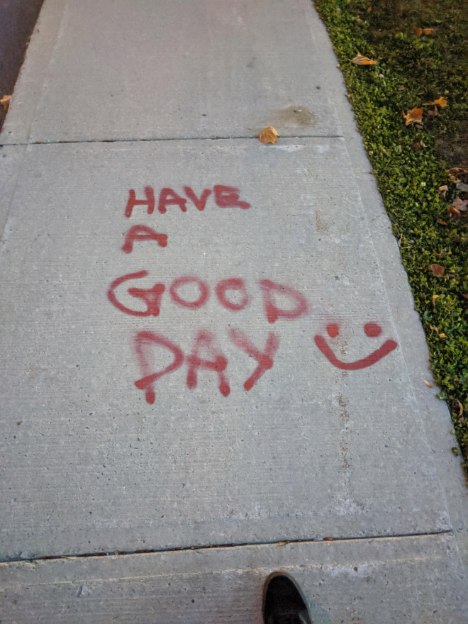 Canadian graffiti.