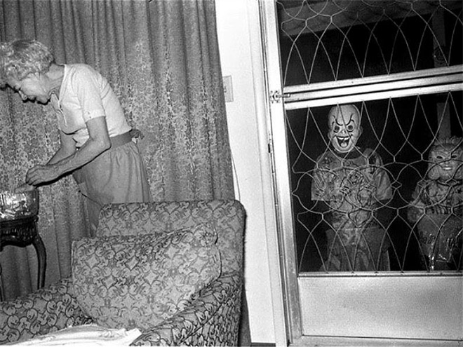 Creepy vintage halloween costumes from hell.