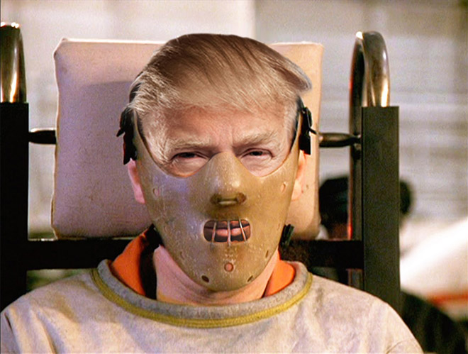 If Trump starred in a classic Hollywood horror movie...