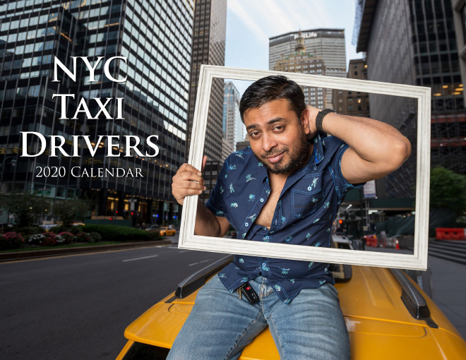 A page from NYC taxi drivers calendar.