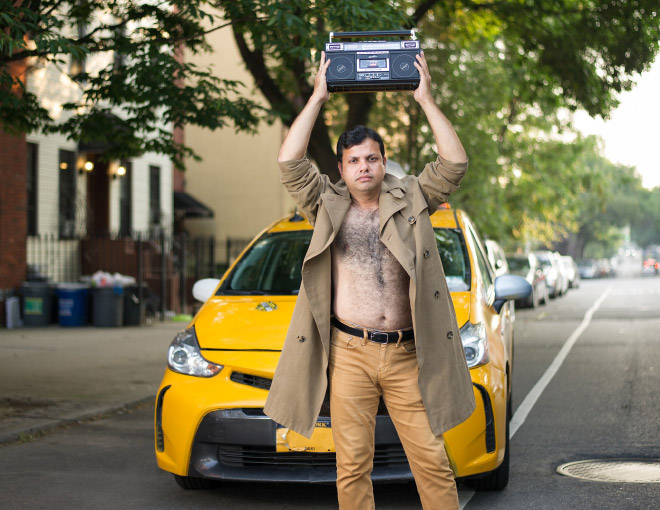 A page from NYC taxi drivers calendar.