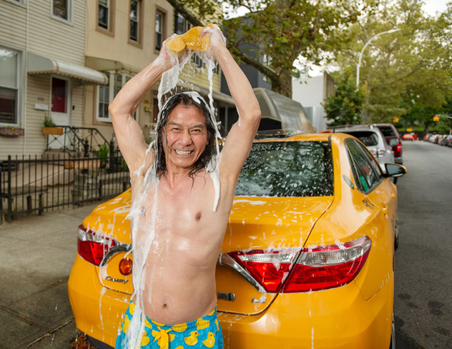 A page from NYC taxi drivers calendar.