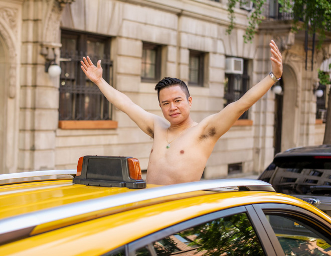 A page from NYC taxi drivers calendar.