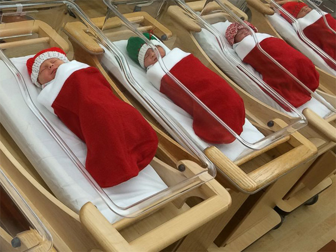 Brilliant Christmas decoration at Hospital.