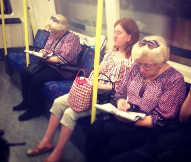 Real-life glitch in the Matrix.