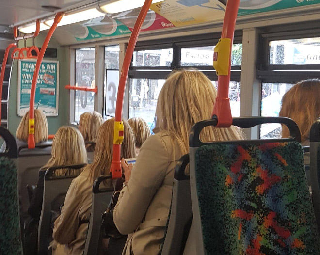 Real-life glitch in the Matrix.