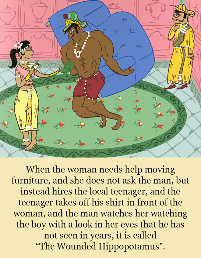 A page from "The Married Kama Sutra" book.