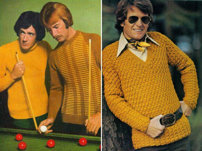 Awkward 1970s fashion ad.