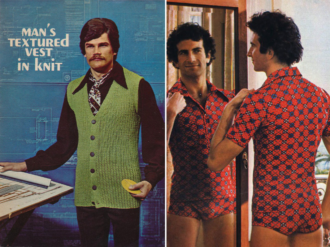 Awkward 1970s fashion ad.