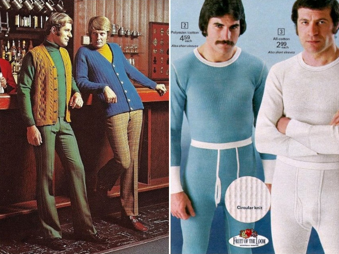 Awkward 1970s fashion ad.