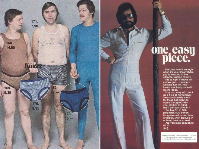 Awkward 1970s fashion ad.