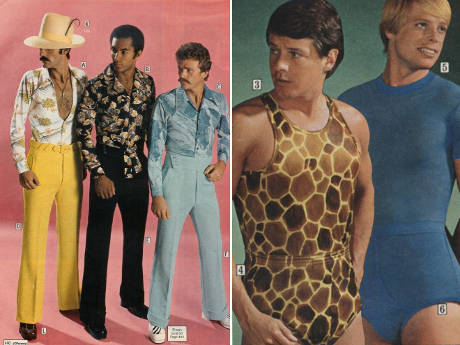 Awkward 1970s fashion ad.