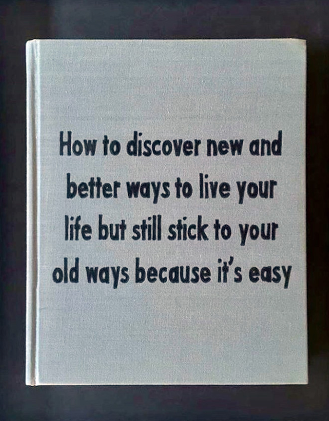 This self-help book really turned my life around!