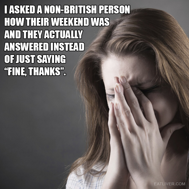A very, very British problem.