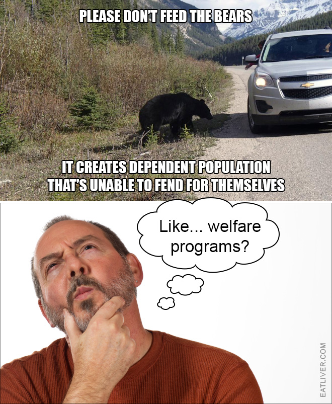 So... like welfare programs?