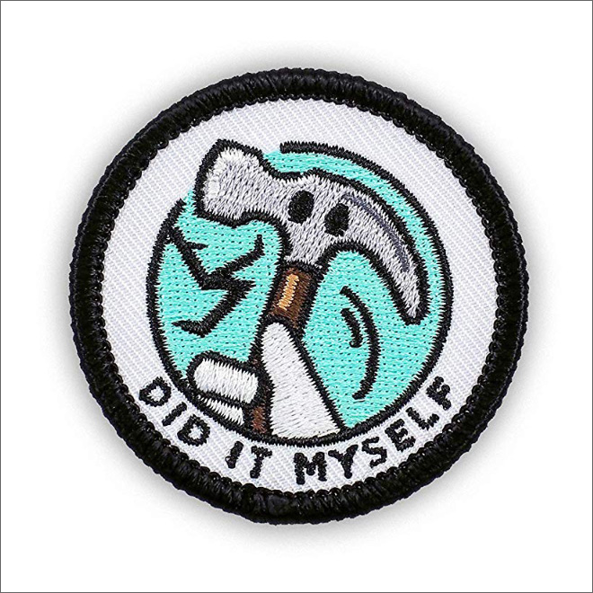 Merit badge for an adult.