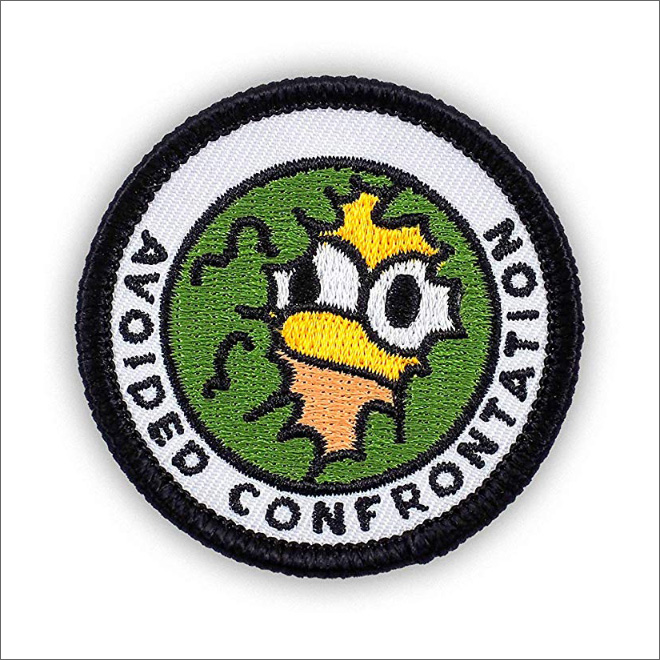 Merit badge for an adult.