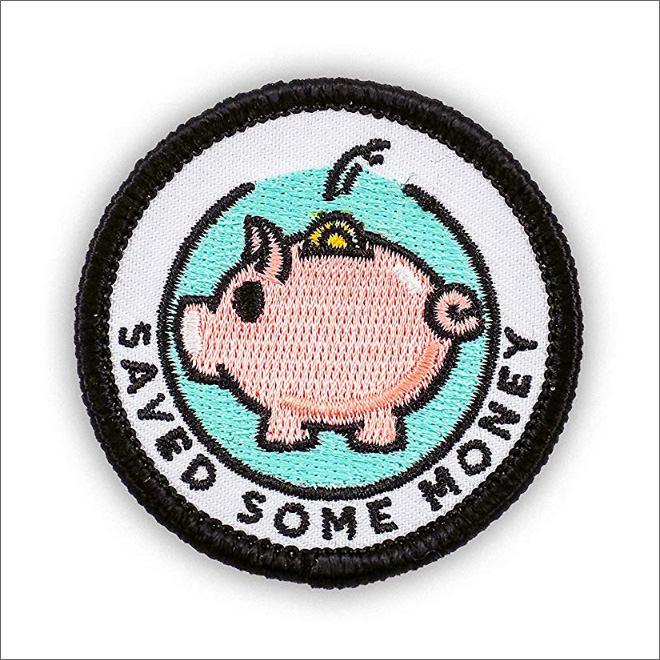 Merit badge for an adult.