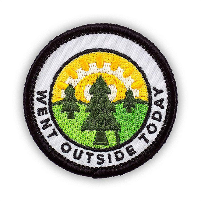 Merit badge for an adult.