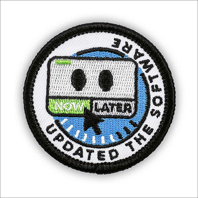 Merit badge for an adult.