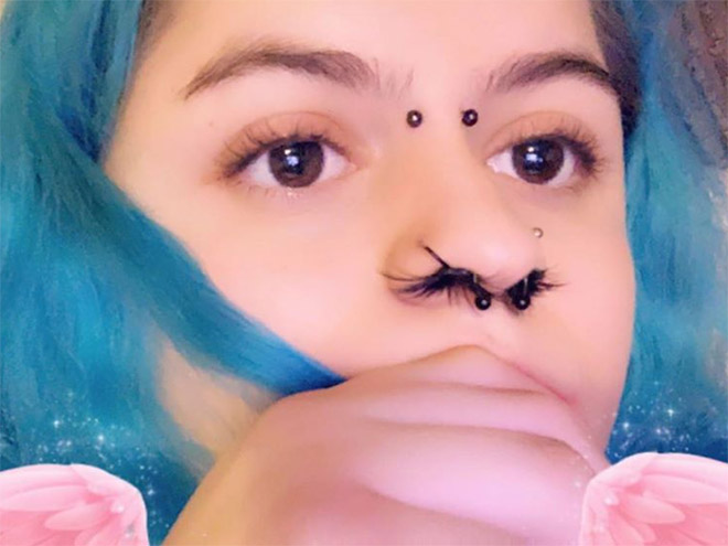 Nostril hair extensions - awkward Instagram beauty trend.