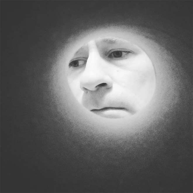 Taking a selfie through toilet paper roll will make you look like the Moon.