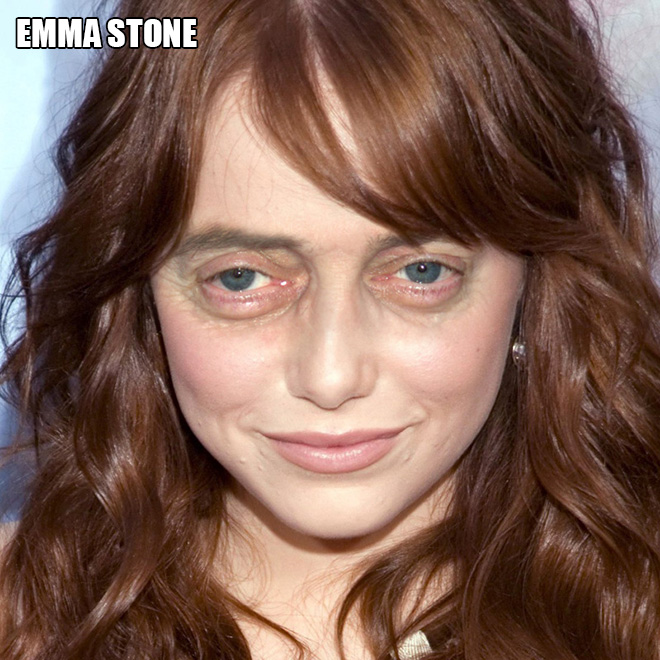 Celebrities look so much better with Steve Buscemi eyes!