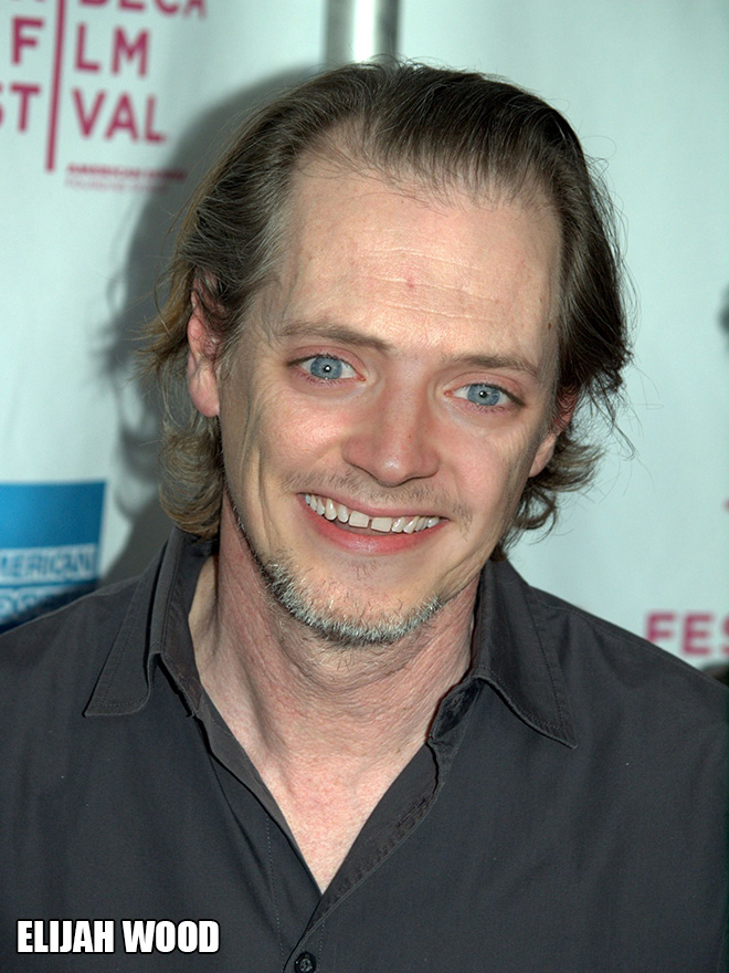 Celebrities look so much better with Steve Buscemi eyes!