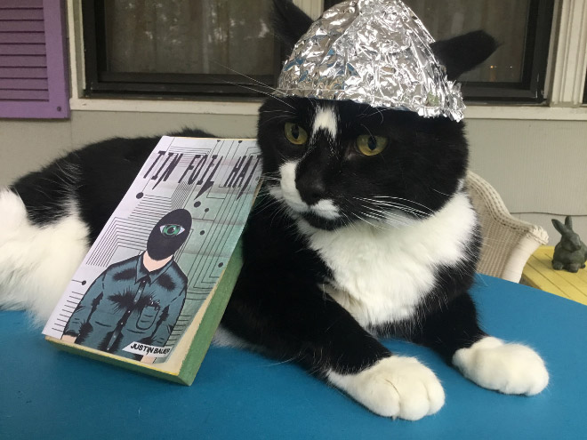 Tin foil hat protects from mind control!