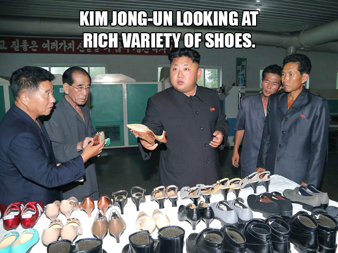 Great leader looking at things.