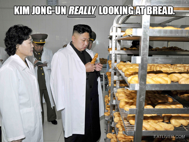 Great leader looking at things.