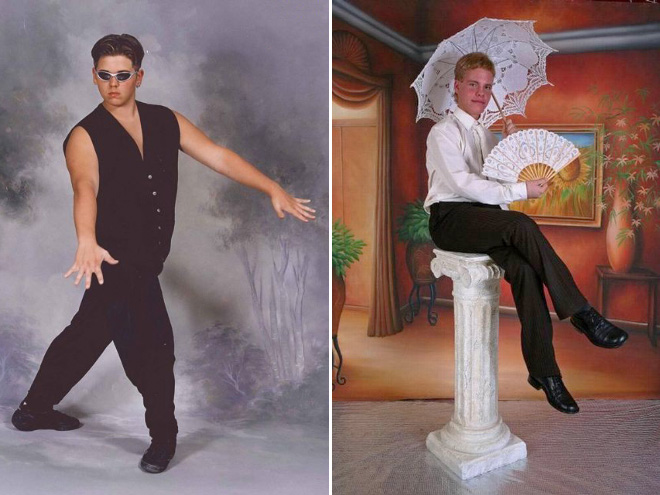 Awkward vintage glamour shots are the best!