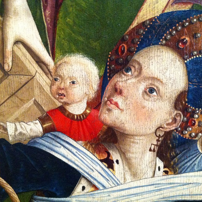 Some renaissance era artists were terrible at drawing babies.