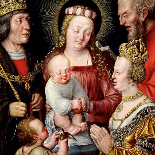 Some renaissance era artists were terrible at drawing babies.