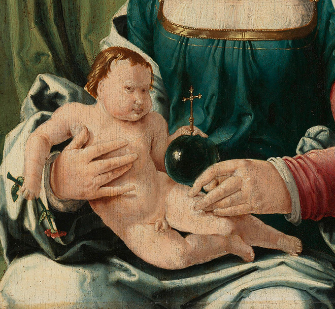 Some renaissance era artists were terrible at drawing babies.