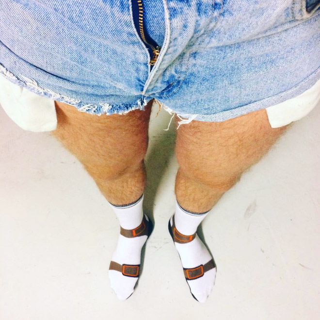 Sandal socks? Sock sandals? Why not!