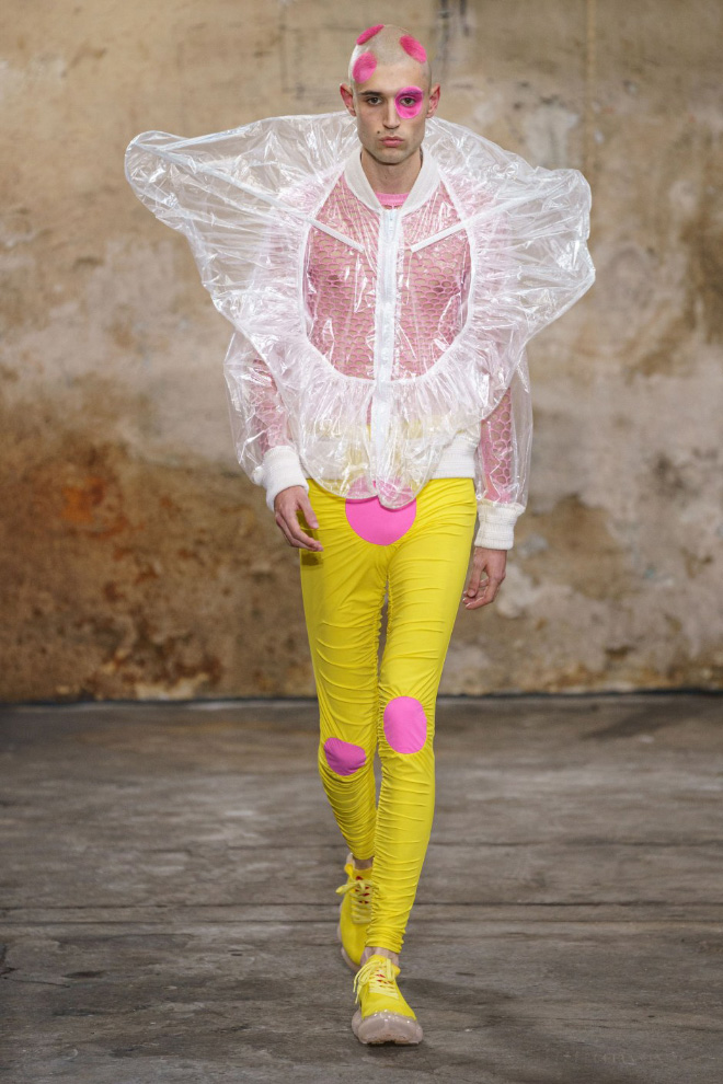 Borderline insane men's fashion by Walter Van Beirendonck.