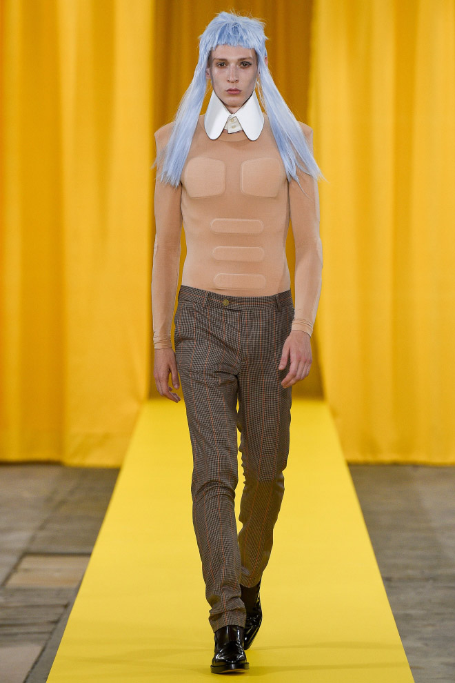 Borderline insane men's fashion by Walter Van Beirendonck.