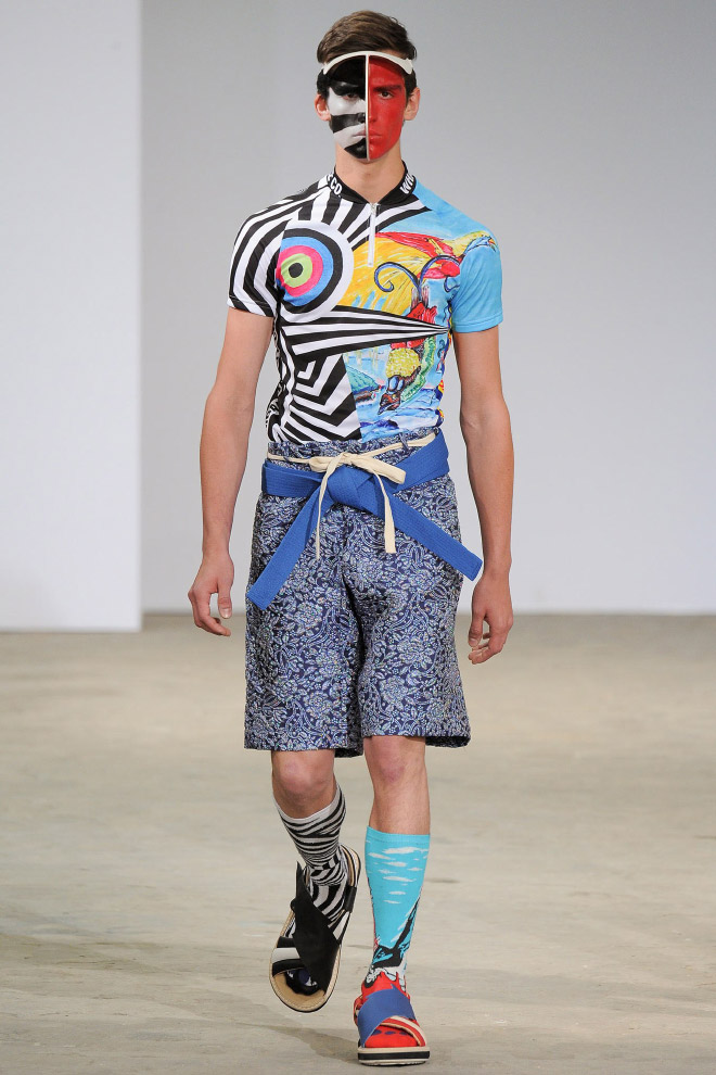 Borderline insane men's fashion by Walter Van Beirendonck.