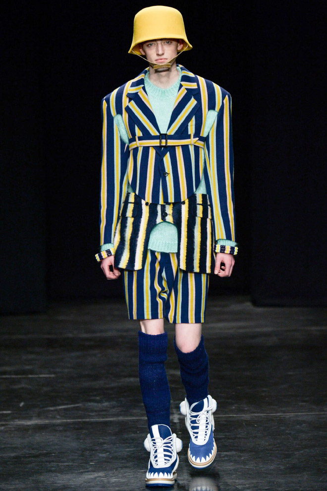 Borderline insane men's fashion by Walter Van Beirendonck.